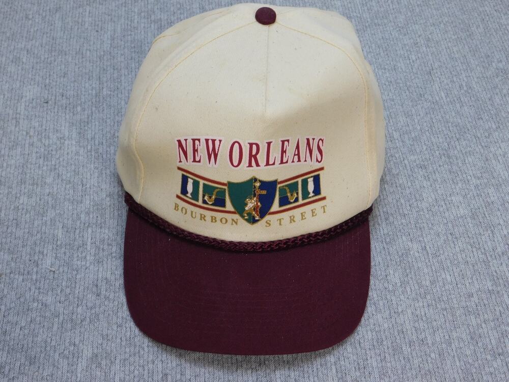 VTG Falcon Headwear New Orleans Bourbon Street Baseball Cap Snapback